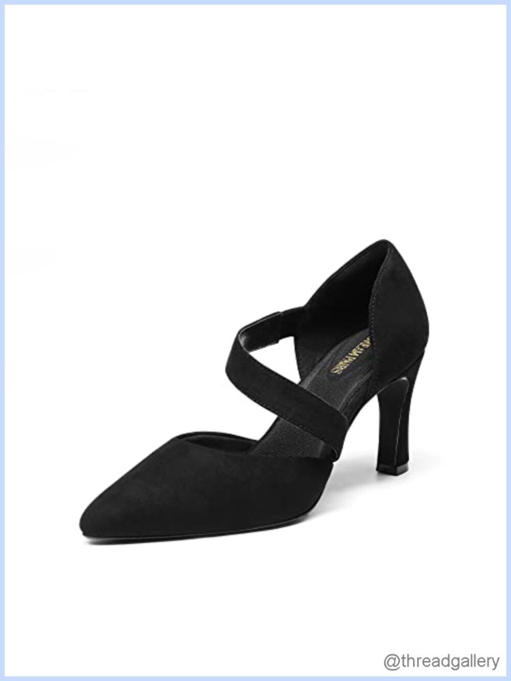 Women's Pointed Toe High Heel Pumps 3 Inch Dress Shoes
